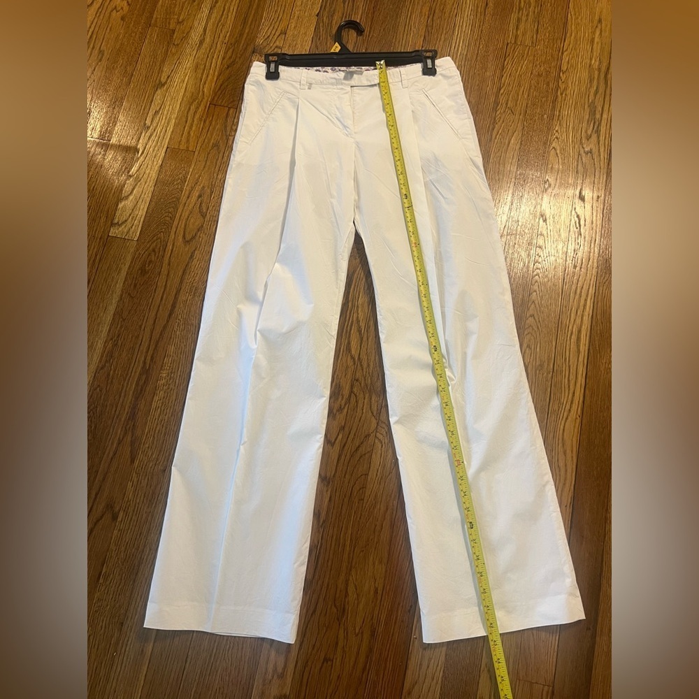 Zinc White Dress Jumpsuit with Flared Leg